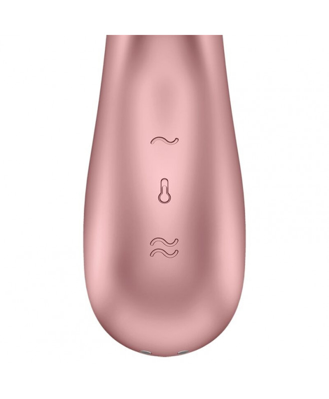 SATISFYER HOT LOVER VIBRATOR ROSE-BEIG 3