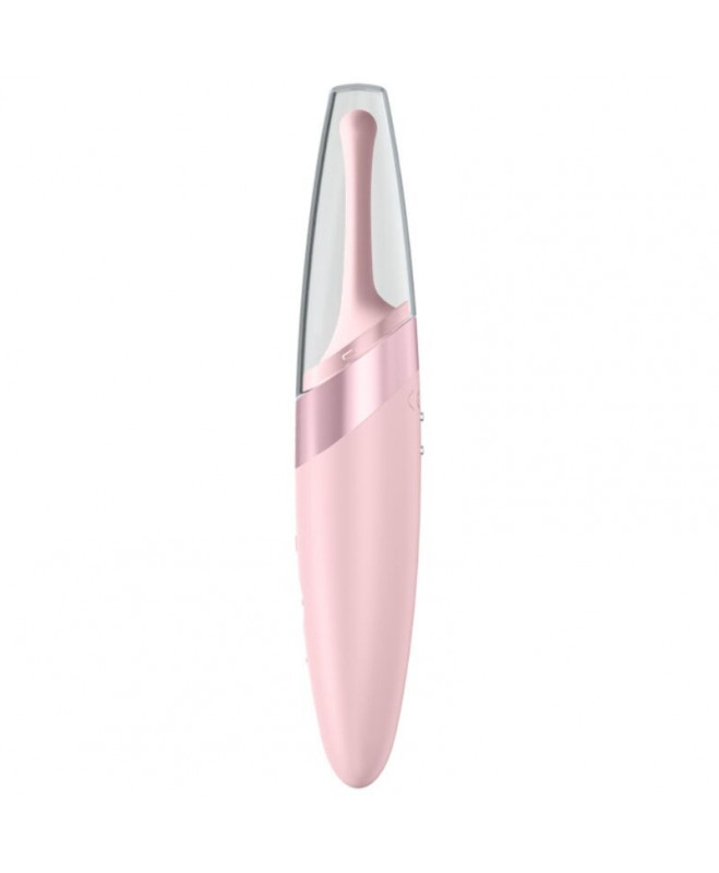 VIBRATORIUS SATISFYER TWIRLING DELIGHT CLIT TIP – ROŽINĖ 2