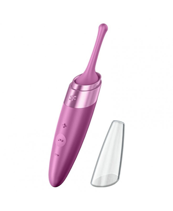 VIBRATORIUS SATISFYER TWIRLING DELIGHT CLIT TIP – PURPURINE