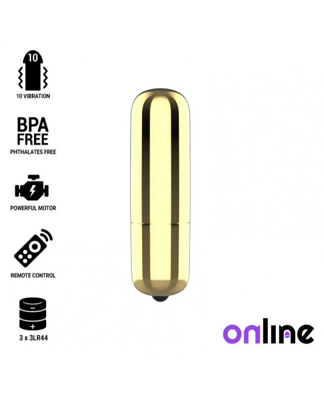 ONLINE MINI BULLET VIBE – AUKSINIS 6