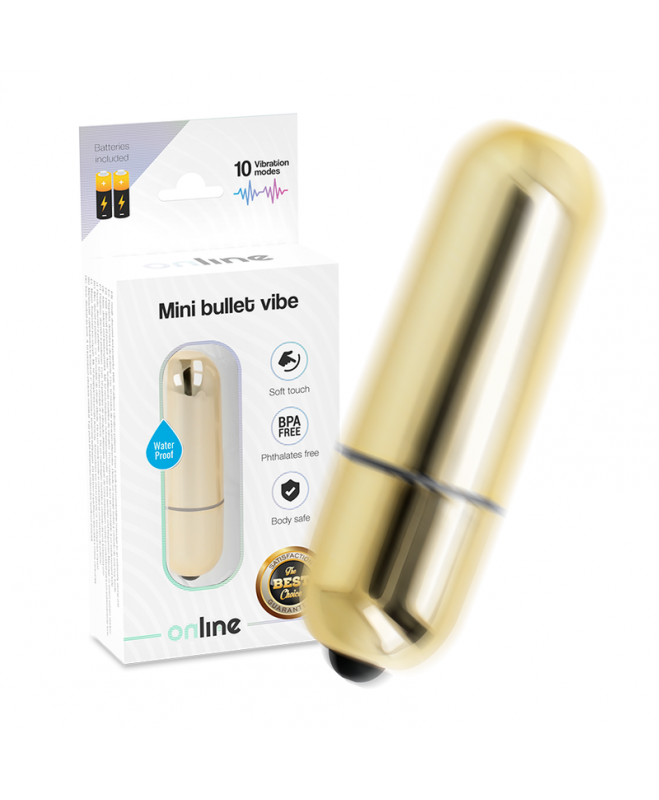 ONLINE MINI BULLET VIBE – AUKSINIS 2