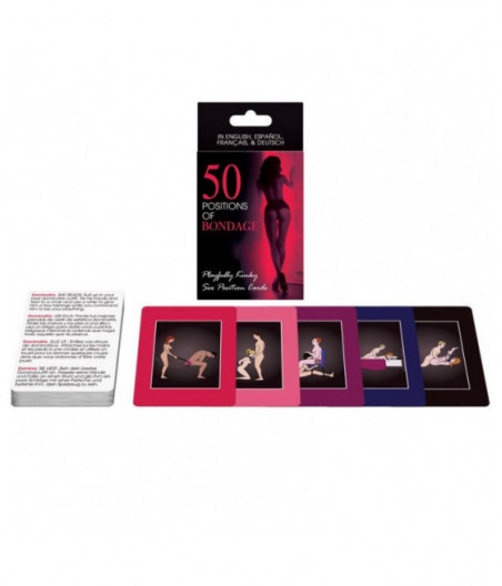 50 POSITIONS OF BONDAGE CARDS