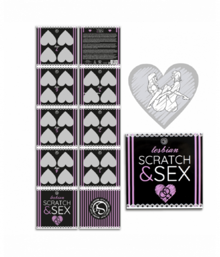 SECRETPLAY SCRATCH & SEX GAME FOR COUPLES LESBIAN POSITIONS