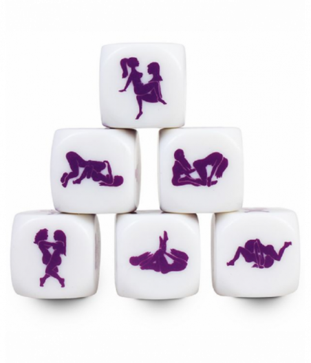 SECRETPLAY DICE KAMASUTRA LESBIAN 25 MM