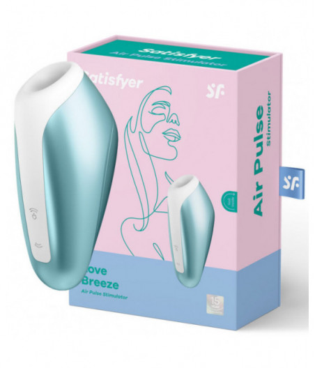 SATISFYER LOVE BREEZE SUCCIONADOR ICE BLUE