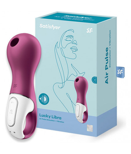 SATISFYER LUCKY LIBRA STIMULATOR & VIBRATOR