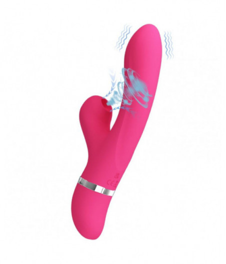 PRETTY LOVE WILLOW SUCTION RABBIT VIBRATOR