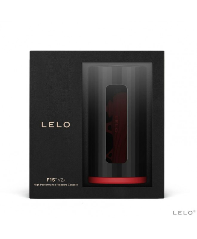 LELO F1S V2 MASTURBATOR SDK TECHNOLOGIJA - RAUDONA IR JUODA 5