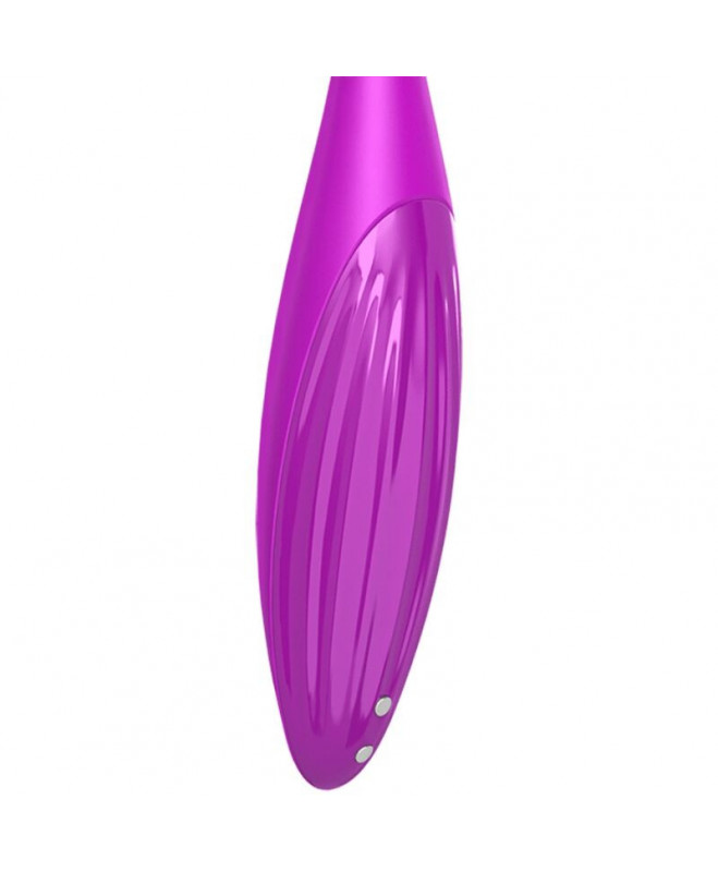 VIBRATORIUS SATISFYER TWIRLING JOY CLIT TIP - FUCHSIA 2