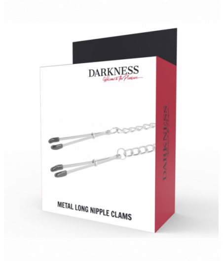 DARKNESS ADJUSTABLE METAL NIPPLE CLAMPS