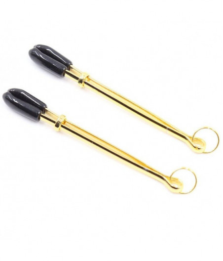 OHMAMA FETISH GOLDEN NIPPLE CLAMPS