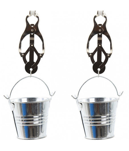 OHMAMA FETISH NIPPLE CLAMPS WITH BUCKETS