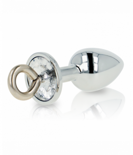 OHMAMA FETISH METAL BUTT PLUG WITH RING