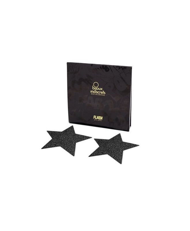 BIJOUX PEZONERAS FLASH STAR BLACK