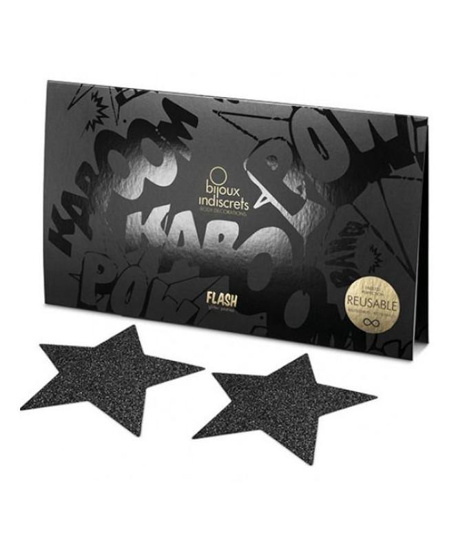 BIJOUX PEZONERAS FLASH STAR BLACK 3