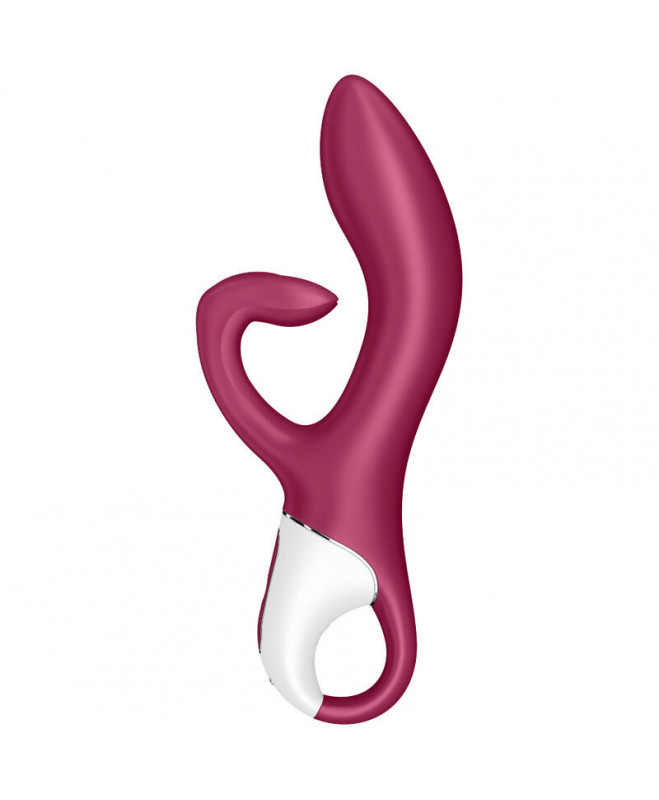 SATISFYER EMBRACE ME G-SPOT VIBRATOR - BERRY 2