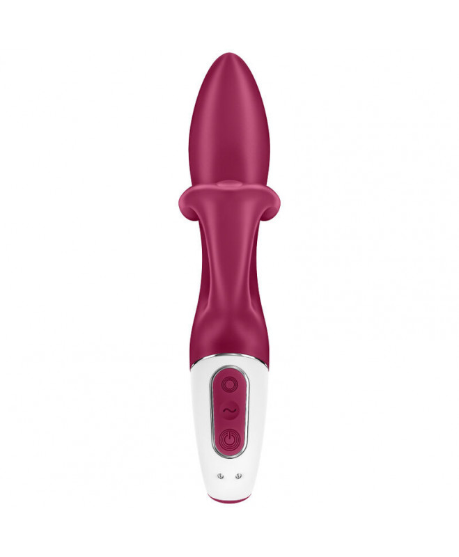 SATISFYER EMBRACE ME G-SPOT VIBRATOR - BERRY 3