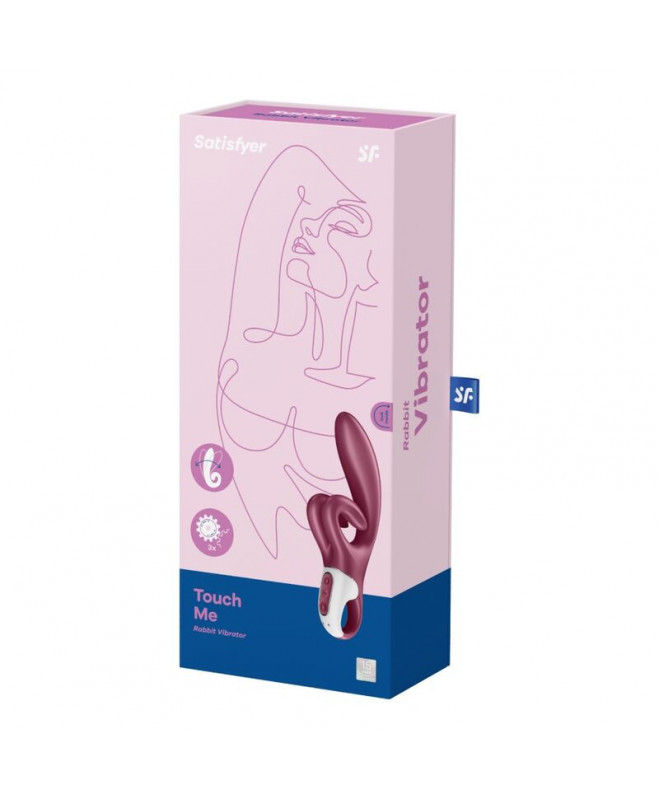 SATISFYER TOUCH ME RABBIT VIBRATION – RAUDONA 5