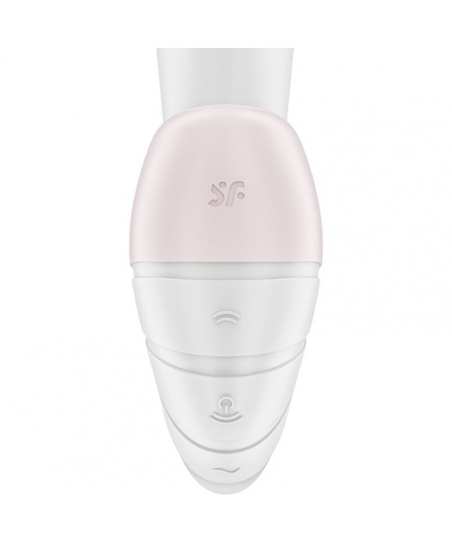 SATISFYER SUPERNOVA AIR PULSE STIMULIATORIUS IR VIBRACIJA - BALTAS 2