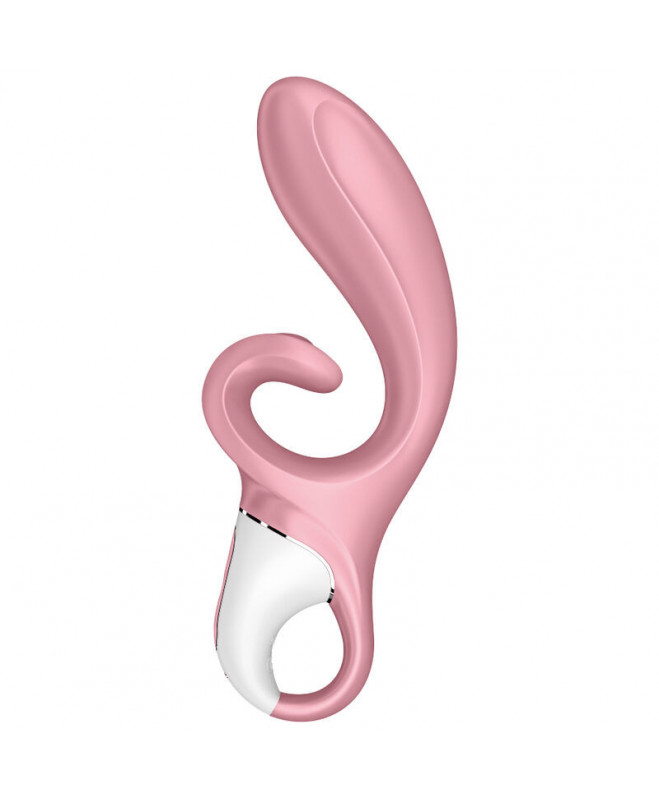 SATISFYER HUG ME RABBIT VIBRATOR PROGRAMĖLĖ – ROŽINĖ 2