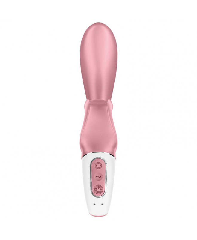 SATISFYER HUG ME RABBIT VIBRATOR PROGRAMĖLĖ – ROŽINĖ 3