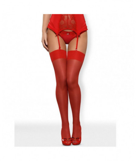OBSESSIVE STOCKINGS S800 RED