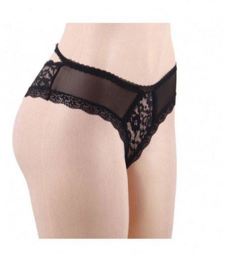 QUEEN LINGERIE FLORAL LACE PANTIES