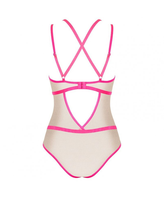 OBSESSIVE - NUDELIA TEDDY - PINK S/M 4