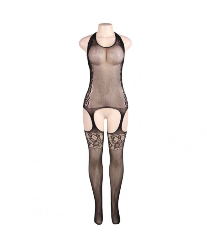 QUEEN Lingerie NĖRINIAI BODYSTOCKING S-L 4