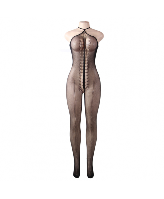 QUEEN Lingerie HALTER NECK BODYSTOCKING S-L 4