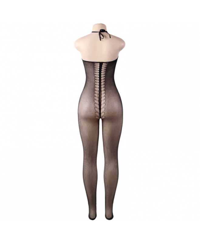 QUEEN Lingerie HALTER NECK BODYSTOCKING S-L 5