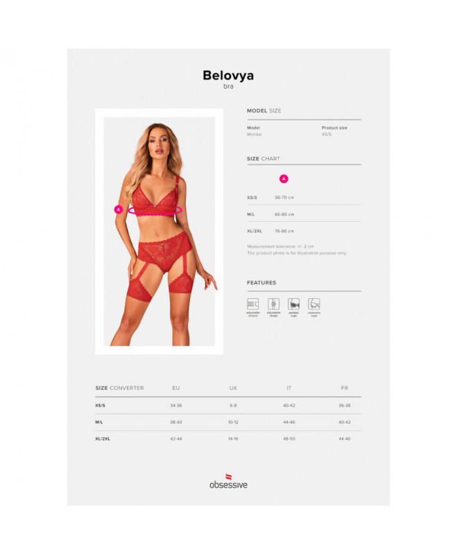 OBSESSIVE - BELOVYA BRA XS/S 5