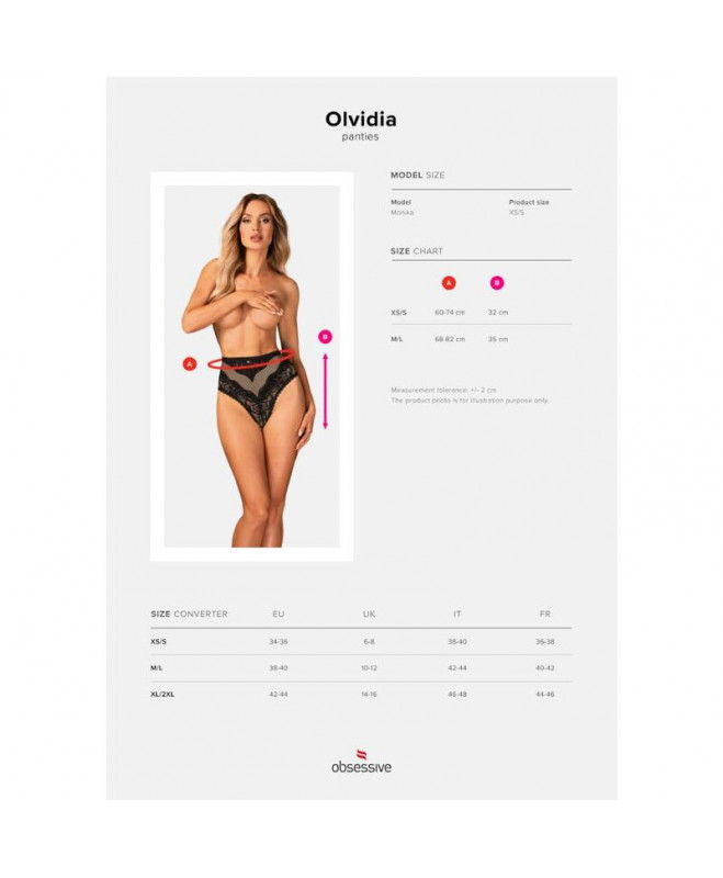 OBSESSIVE - OLVIDIA PANTIES XS/S 7