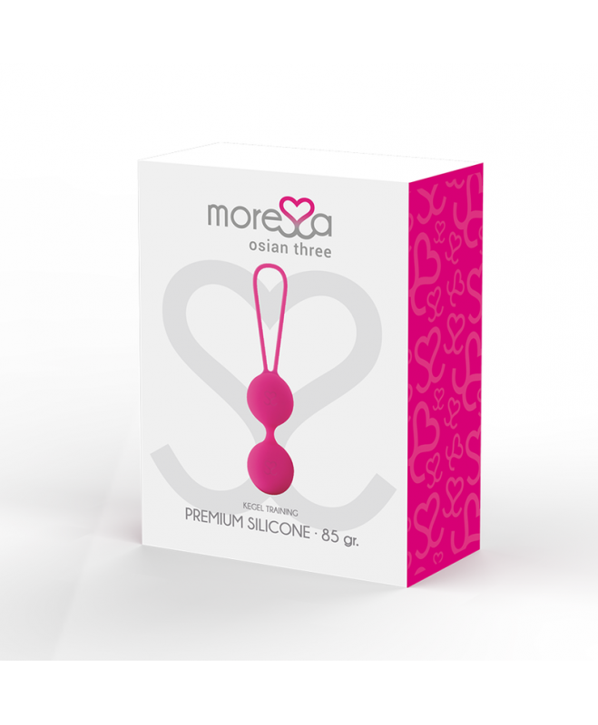 MORESSA OSIAN THREE PREMIUM SILICONE PINK 2