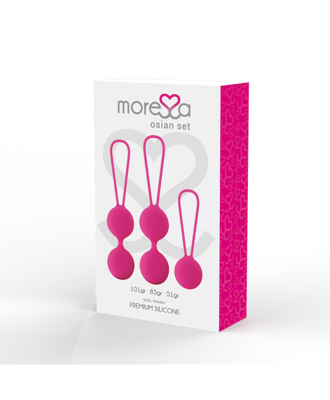 MORESSA OSIAN SET PREMIUM SILICONE PINK 2