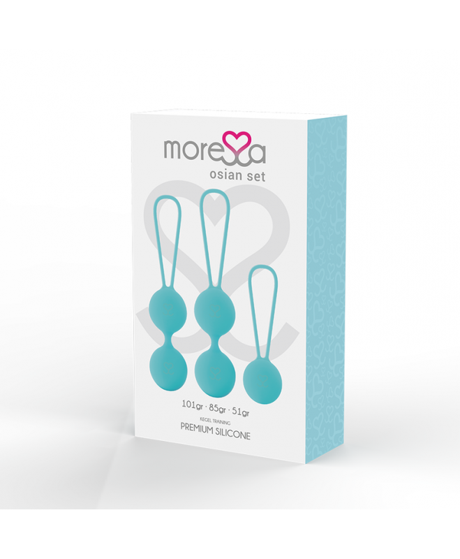 MORESSA OSIAN SET PREMIUM SILICONE TURQUOISE 2