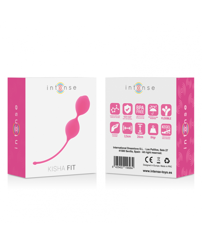 INTENSE KISHA FIT SILICONE KEGEL HOT PINK 3