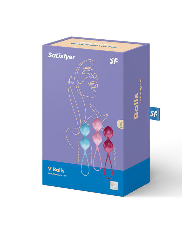 SATISFYER LOVEBALLS treniruočių RINKINYS 2 2