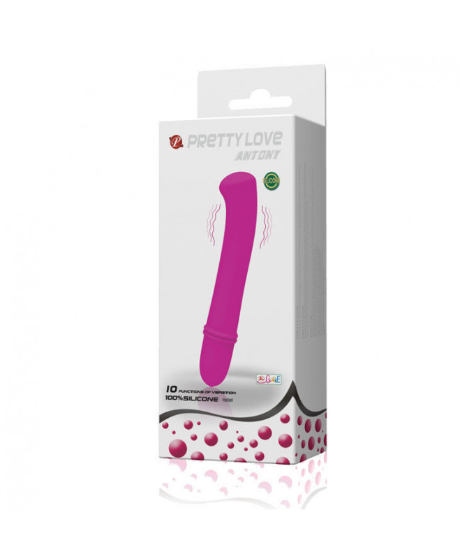 PRETTY LOVE FLIRTATION - ANTONY VIBRATOR PURPLE 9