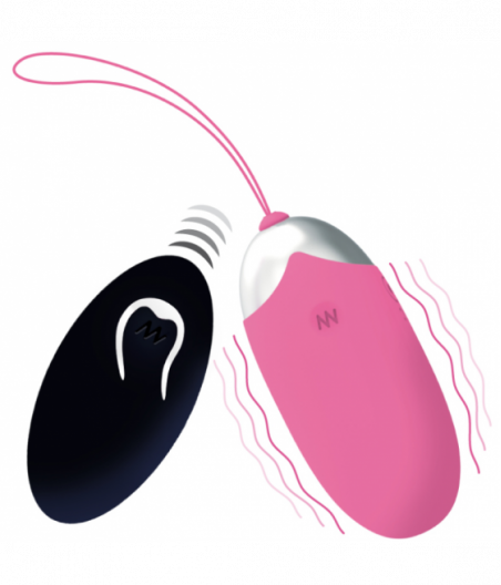 INTENSE FLIPPY II VIBRATING EGG WITH REMOTE CONTROL