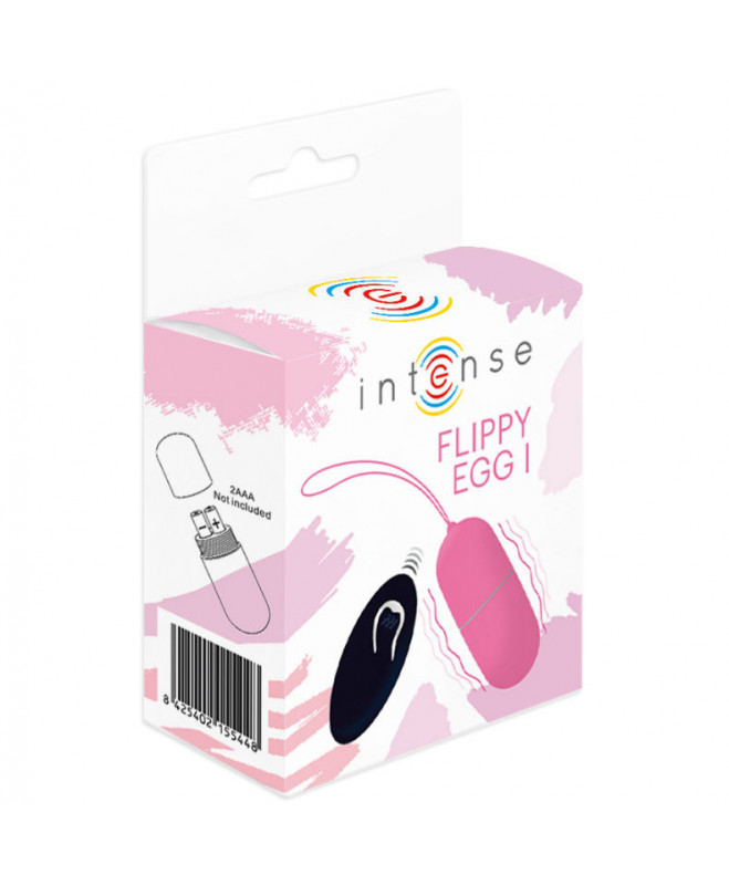 INTENSE FLIPPY I VIBRATING EGG SU NUOTOLINIO VALDYMO PULTO PULTU PINK 2