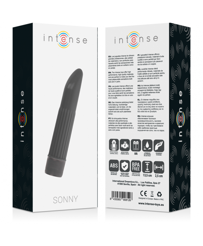 INTENSE SONNY VIBRATOR BLACK 3