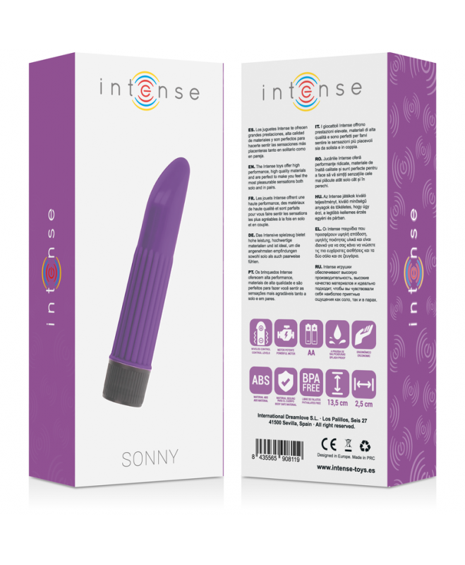 INTENSE SONNY VIBRATOR PURPLE 3