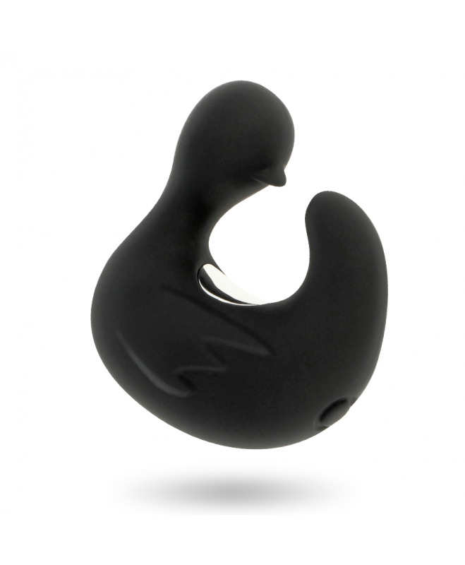 BLACK&SILVER DUCKYMANIA VIBRATOR BLACK