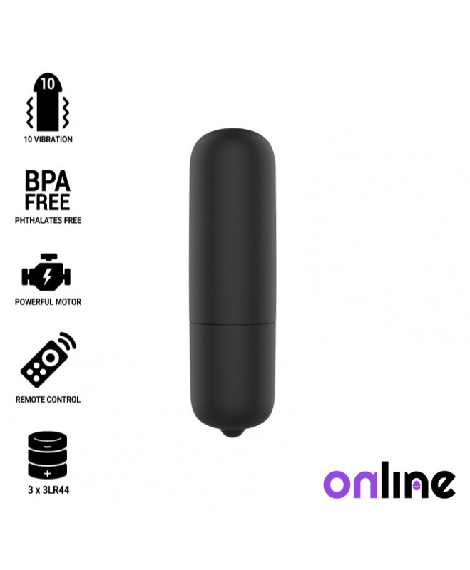 ONLINE MINI BULLET VIBE – JUODA 6