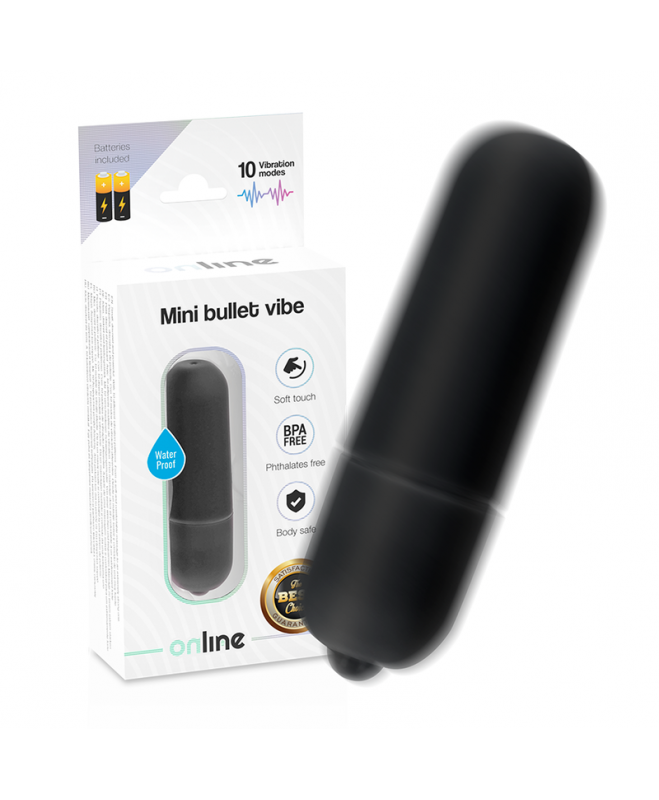 ONLINE MINI BULLET VIBE – JUODA 2