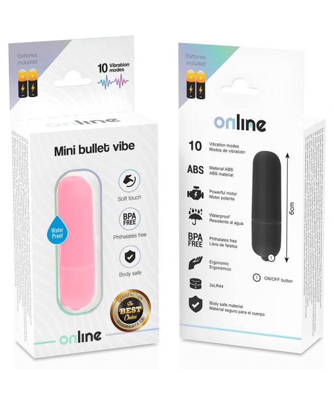 ONLINE MINI BULLET VIBE – RŪŽS 5