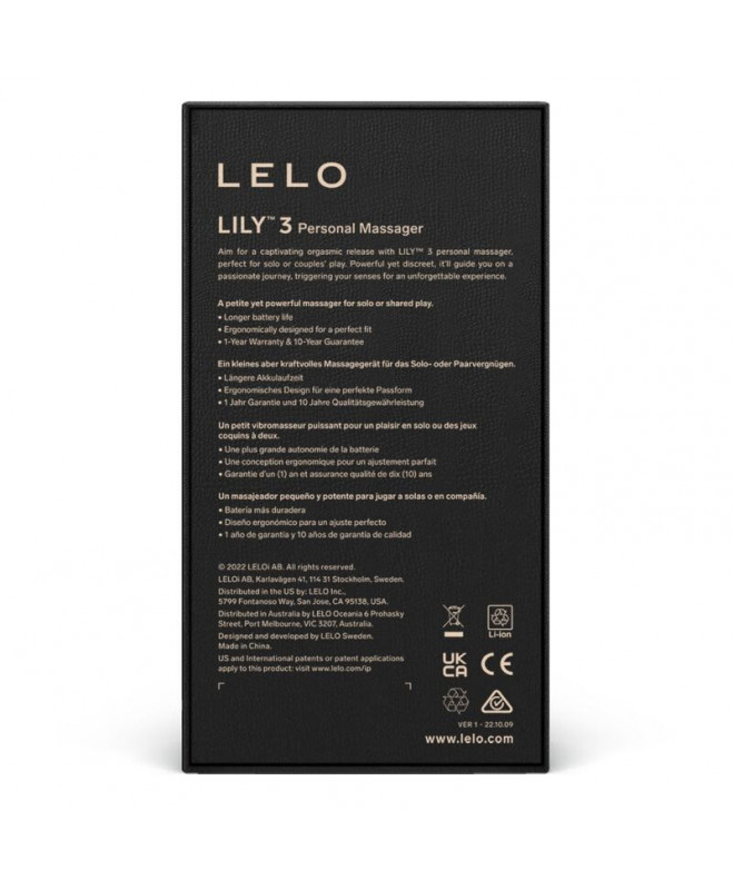 LELO LILY 3 ASMENINIS MASAŽUOTIS - POLAR GREEN 4