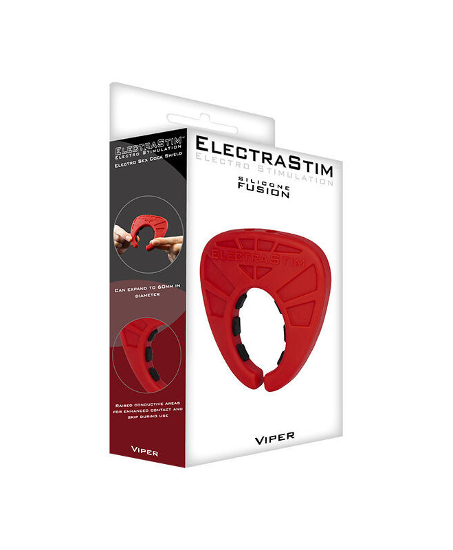 ELECTRASTIM SILICONE FUSION VIPER COCK SHIELD 2