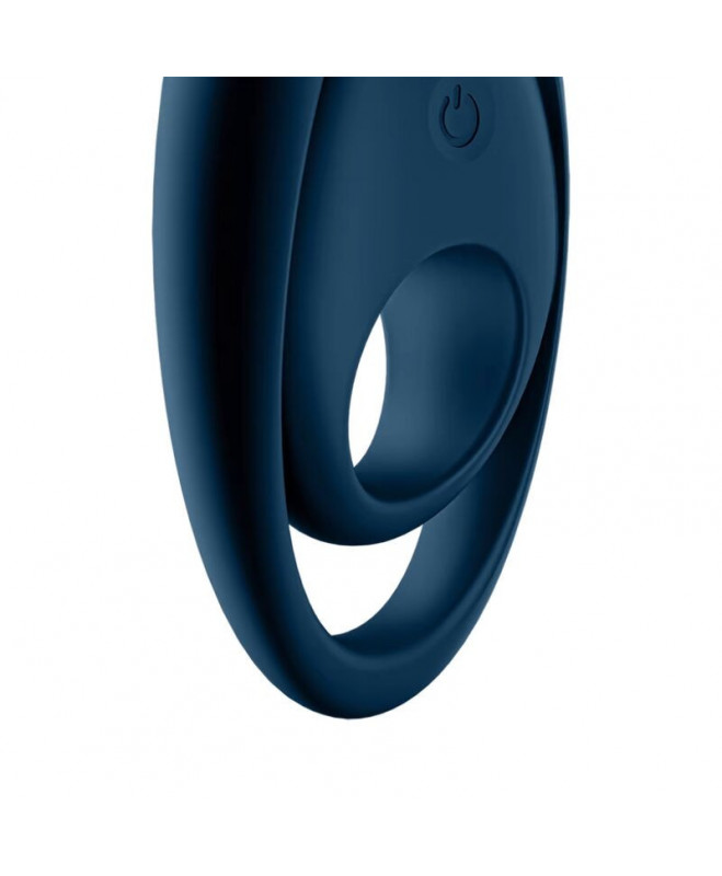 SATISFYER GLORIOUS DUO RING VIBRATOR BLUE 2